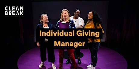 Individual Giving Manager Recruitment Information Session tickets