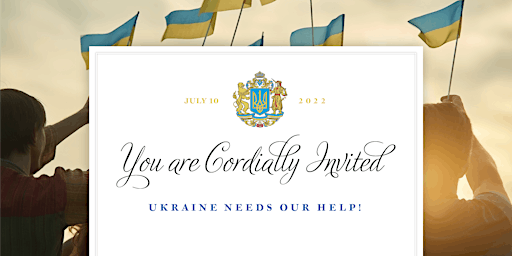Exclusive Cultural & Fundraising Event to support the UKRAINENow.org