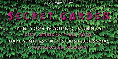 Secret Garden: Community Yoga w/Sound Journey tickets