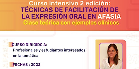 2da Edición - Técnicas de facilitación de la expresión oral en afasia