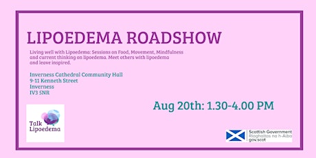Talk Lipoedema Roadshow: Inverness tickets