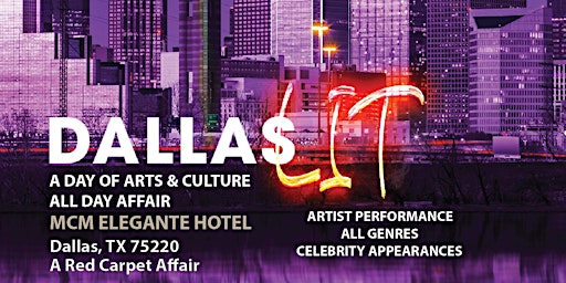 "Dallas Lit" Arts and Culture Event