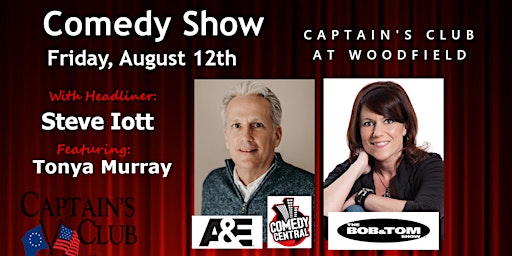 Comedy Show at the Captain's Club at Woodfield with Headliner Steve Iott