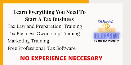START YOUR OWN TAX PREPARATION COMPANY