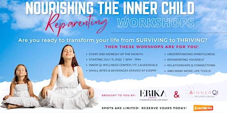 Nourishing The Inner Child Reparenting Workshop