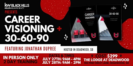 Career Visioning 30/60/90 with Jonathan Dupree tickets