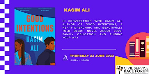 CSRF's Summer Book Fest: *rescheduled* In conversation with Kasim Ali