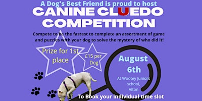 Canine Cluedo Competition