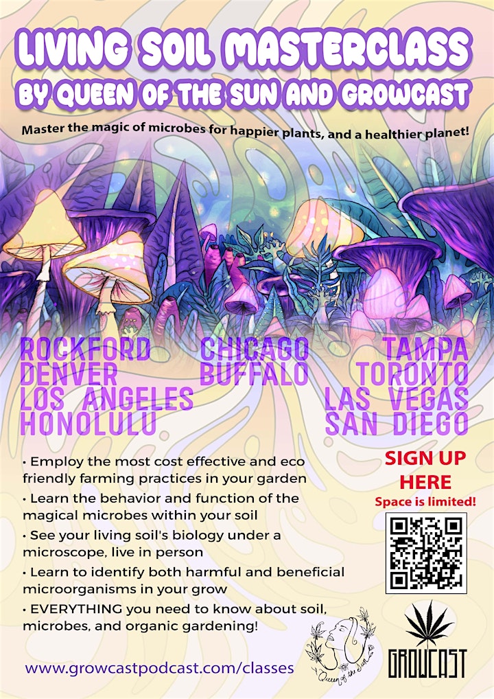 Living Soil Masterclass with Queen of the Sun - San Diego, CA image