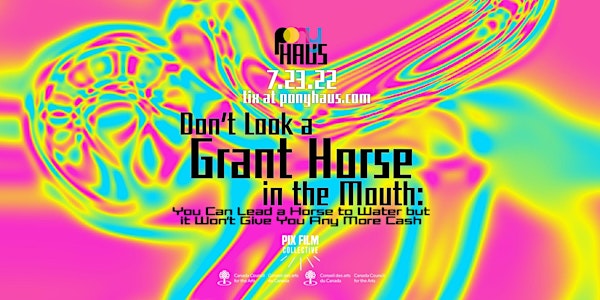 ponyHAUS: Don't Look a Grant Horse in the Mouth