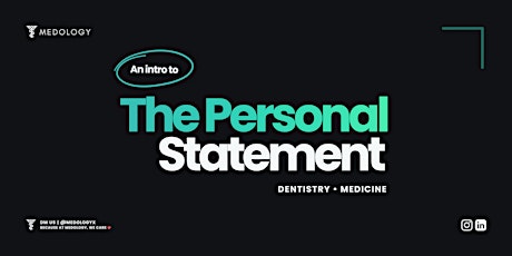 An Intro to the Personal Statement!