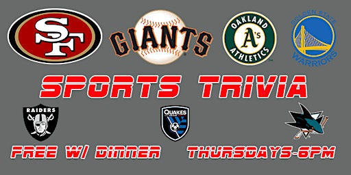 Thursday Night Trivia - Sports Edition!