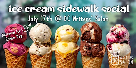 DC Writers' Salon: Ice Cream Sidewalk Social