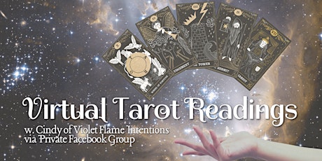 Three Card Tarot Reading - Virtual tickets