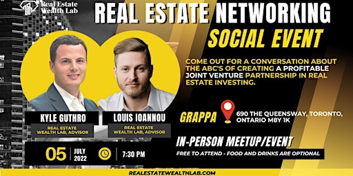 Real Estate Investing Networking event! Toronto