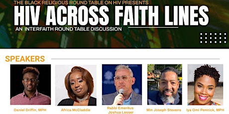 HIV Across Faith Lines: An Interfaith Round Table Discussion tickets
