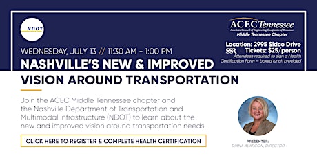 Nashville's New & Improved Vision Around Transportation tickets