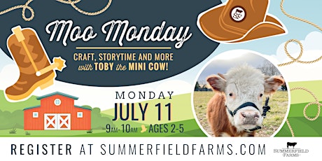 Moo Monday Storytime & Crafts (7.11.22) tickets