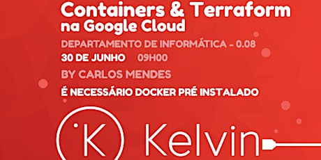 Containers & Terraform na Google Cloud bilhetes