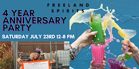 Freeland Spirits 4 Year Anniversary Party! tickets