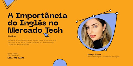 Imagem principal de Webinar | A Importância do Inglês no Mercado Tech