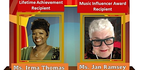 Primaire afbeelding van Irma Thomas Lifetime Achievement - Jan Ramsey Music Influencer Awards Show