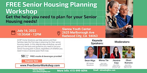 Free Senior Housing Simplified Workshop