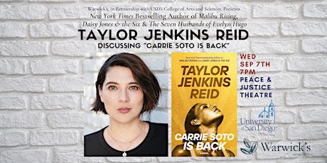 Taylor Jenkins Reid discussing CARRIE SOTO IS BACK