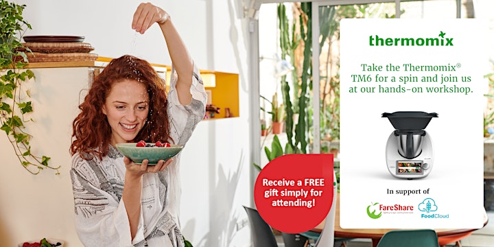 Get hands on with Thermomix® at this FREE exclusive Cooking and Tasting Eve image