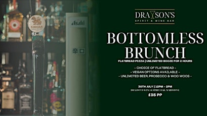 Drayson's Presents Bottomless Brunch on the Terrace tickets