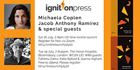 ignitionpress: Michaela Coplen, Jacob Anthony Ramírez & special guests tickets