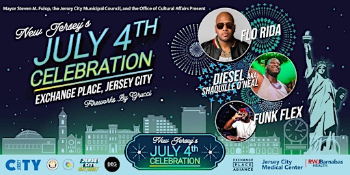 New Jersey's July 4th Celebration- Food Truck Lineup