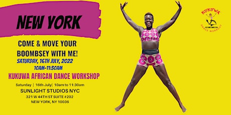 New York Kukuwa African Dance Pop-Up Workshop tickets