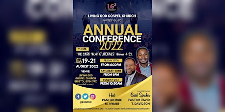 Annual Summer Conference 2022 @LGGCUK tickets