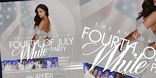 Skyline Salsa presents The Fourth Of July White Party on July 2nd!