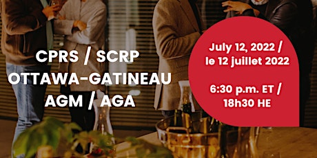 *POSTPONED / REPORTÉ* - CPRS / SCRP Ottawa-Gatineau: AGM / AGA primary image