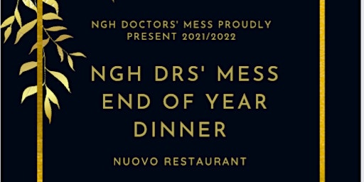 NGH Drs' Mess End of Year Dinner