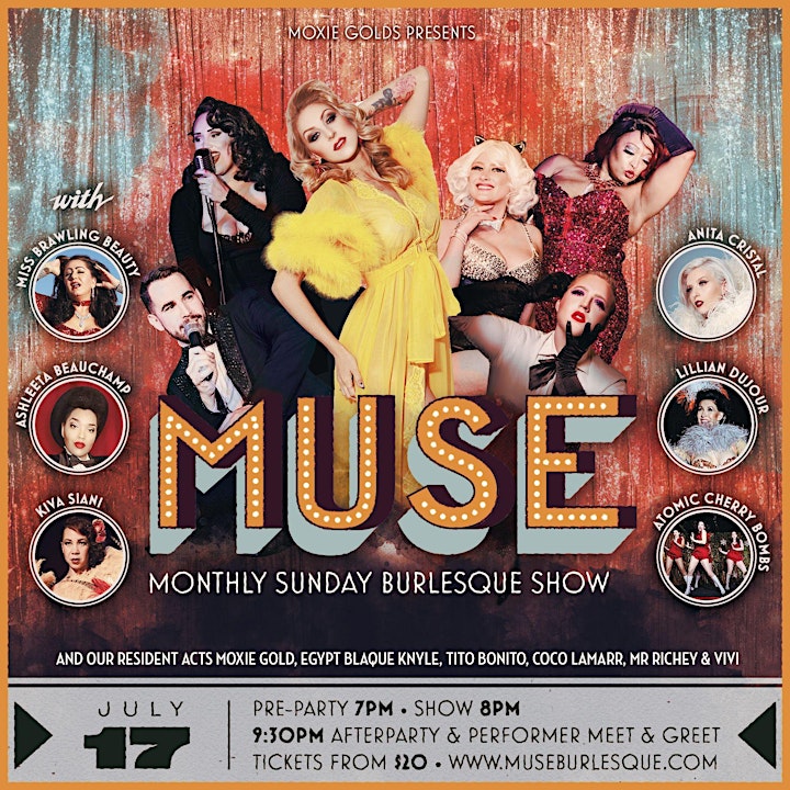 MUSE Burlesque Show - OC's Premier Burlesque Experience! image
