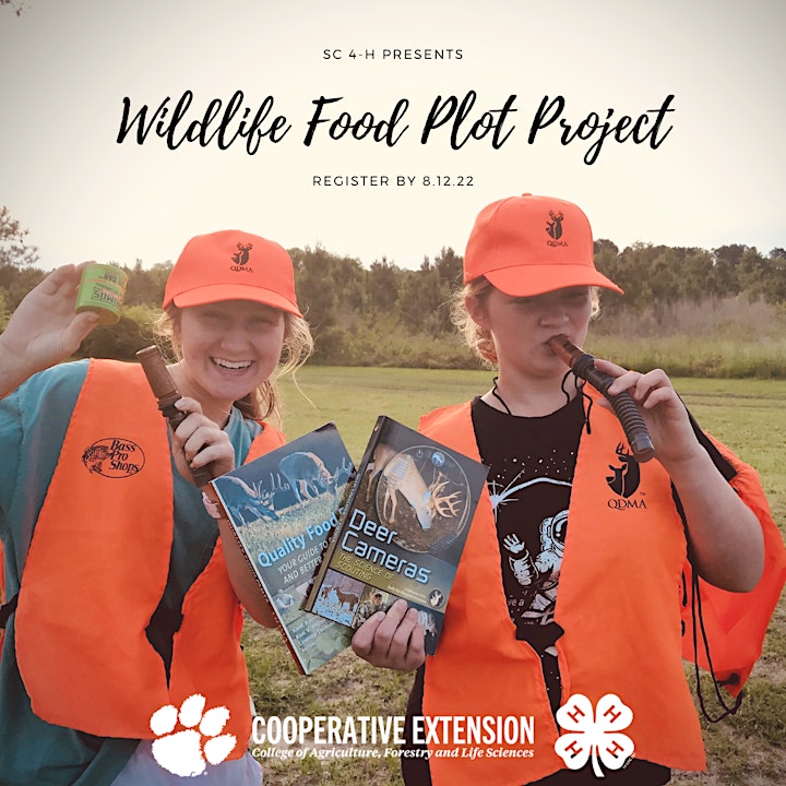 2022 4-H Wildlife Food Plot Project Registration image
