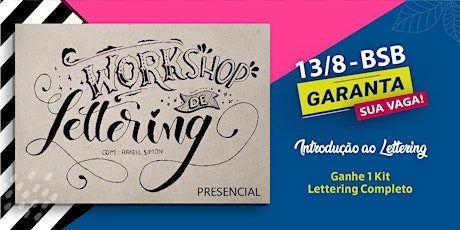 Workshop de Lettering e Caligrafia - Rakell Simon ingressos