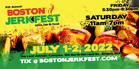 Boston JerkFest Caribbean Foodie Festival and Boston Hot Sauce Fest tickets