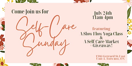 Self Care Sunday - Yoga & Market tickets