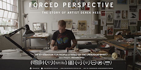 "Forced Perspective - The Story of Derek Hess" film showing + Q&A primary image
