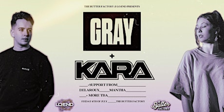 Gray & Kara (uk) tickets