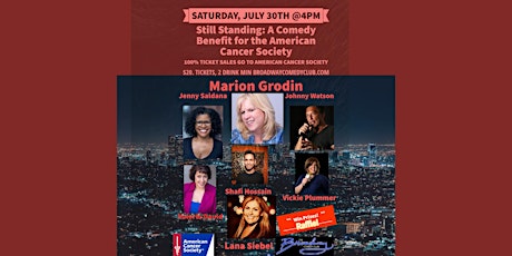 Still Standing- Stand Up Comedy Benefit for American Cancer Society tickets