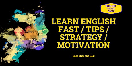 Learn English Fast Tips / Strategy / Motivation billets