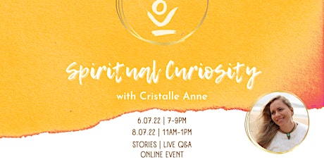 Spiritual Curiosity-An Informal Chat That Will Blow Your Mind (ONLINE) tickets