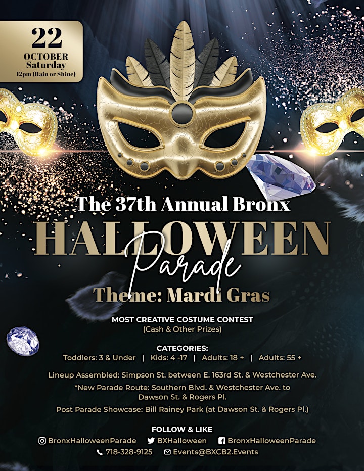 The 37th Annual Bronx Halloween Parade image