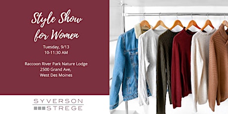 Syverson Strege Style Show for Women