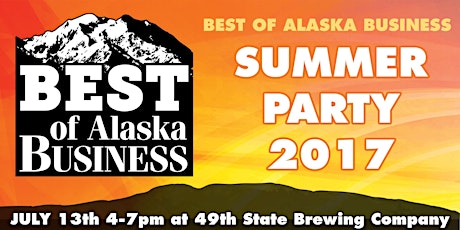 Best of Alaska Business 2017 Summer Party  primary image